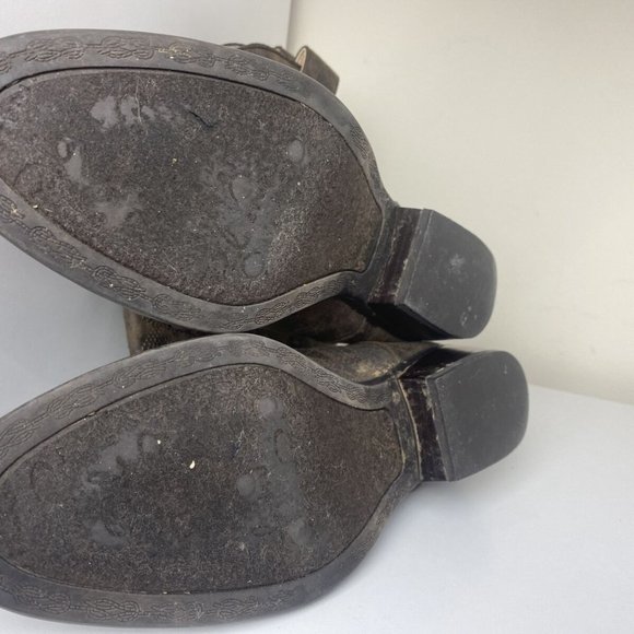 STUDIO PAOLO - Brown Leather Cowboy Boots - Picture 2 of 8